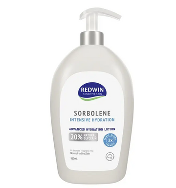 Redwin Sorbolene Intensive Hydration Lotion 550ml