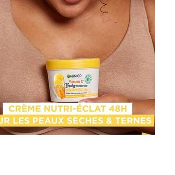Garnier Body Super Food Vitamin C Glow Cream 380ml