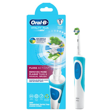Oral B Vitality Plus Power Toothbrush Floss Action