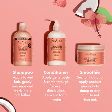 Coconut & Hibiscus Curl & Shine Shampoo
