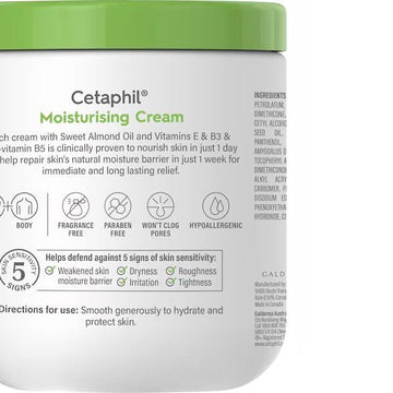 Cetaphil Moisturising Cream For Face & Body 550g