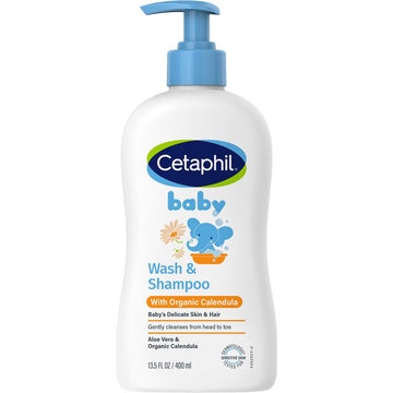 Cetaphil Baby Gentle Wash &amp; Shampoo with Organic Calendula 400ml
