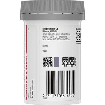Swisse Beauty High Strength Biotin 5000mcg 100 Tablets