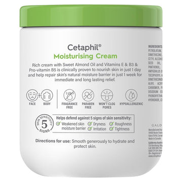 Cetaphil Moisturising Cream For Face & Body 550g