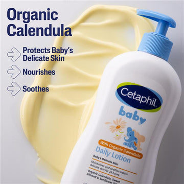Cetaphil Baby Daily Lotion with Organic Calendula 400ml