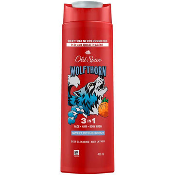 Old Spice Wolfthorn 3 in 1 Body Wash 400ml