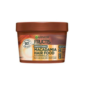 Garnier Fructis Smoothing Macadamia Hair Food For Dry,Unruly Hair 390m