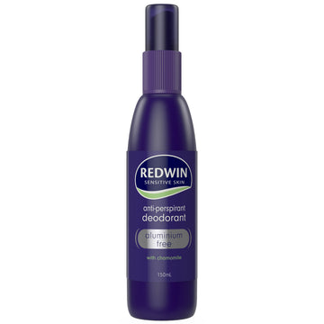 Redwin Sensitive Skin Pump Deodorant 150ml - Aluminium Free