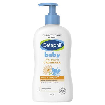 Cetaphil Baby Gentle Wash &amp; Shampoo with Organic Calendula 400ml